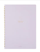 Midori Soft Color Ring A5 Notebook in Purple - Dot Grid Accessories
