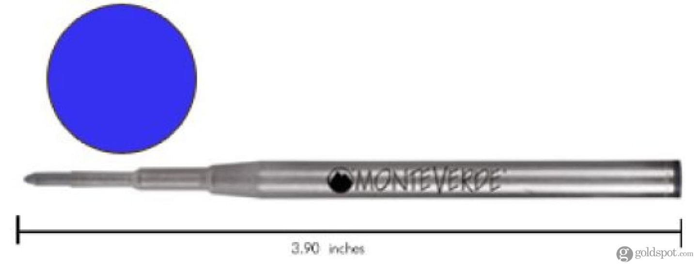 Montblanc Gel Pen Refill in Blue by Monteverde Gel Ink Refills