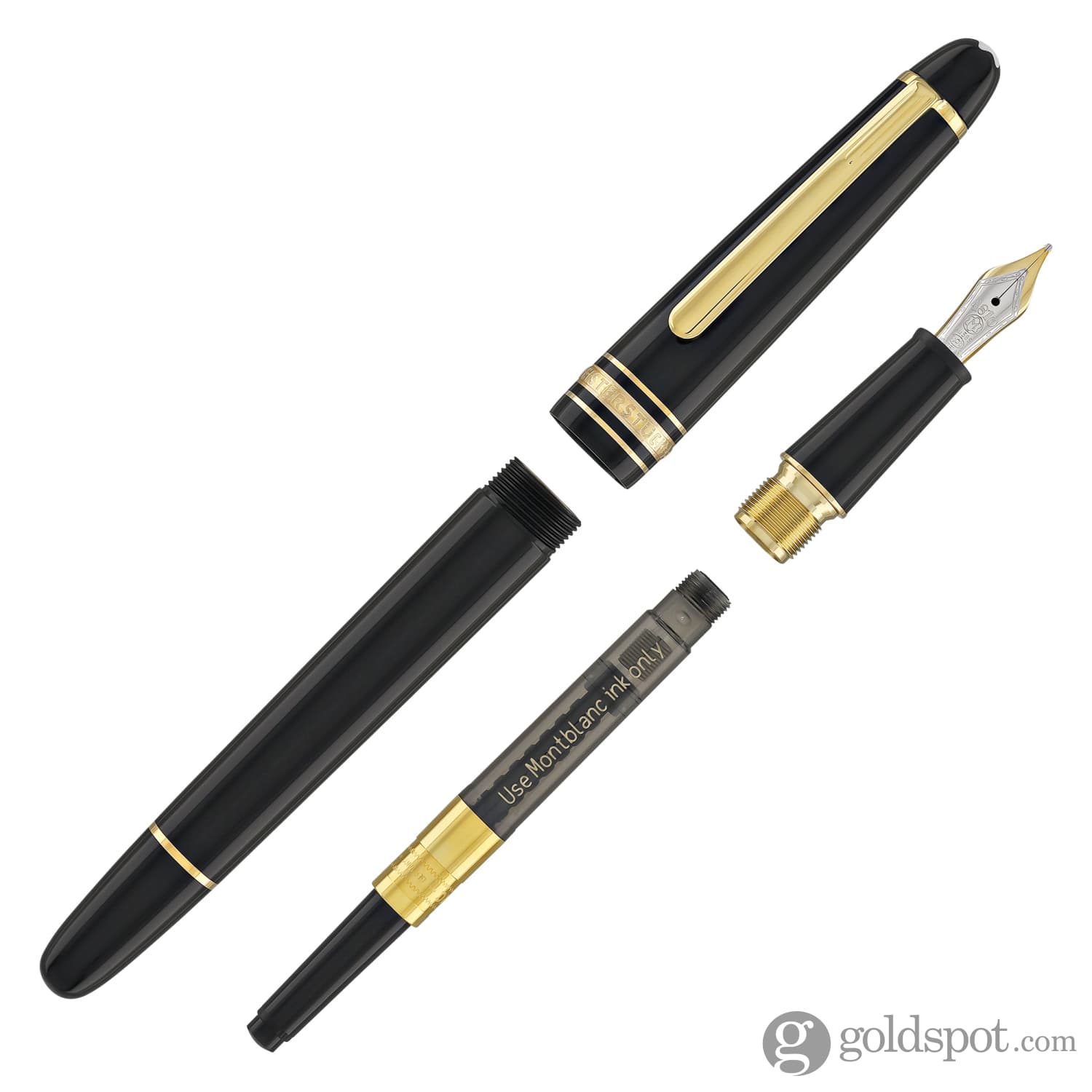 Montblanc Meisterstück 145 Hommage A Frédéric Chopin Fountain Pen & CD Set  - 14K Medium Point