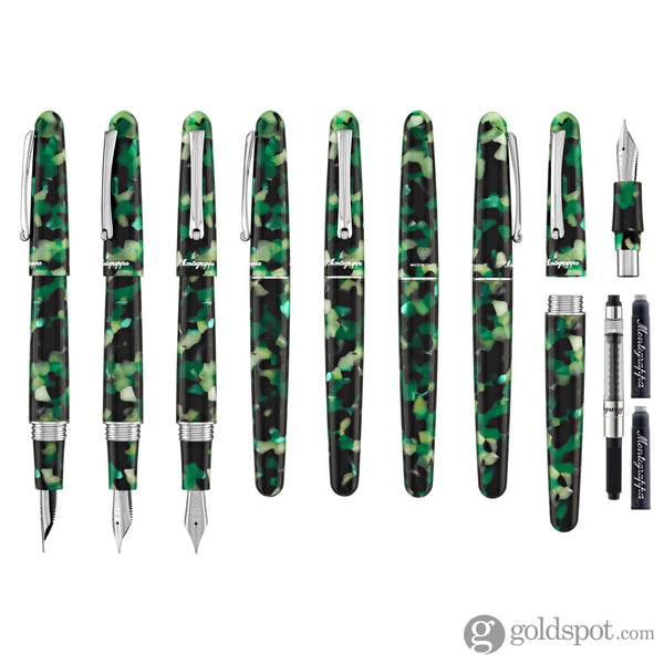 Montegrappa Elmo 01 Fountain Pen in Emerald Green - Limited Edition Fountain Pen