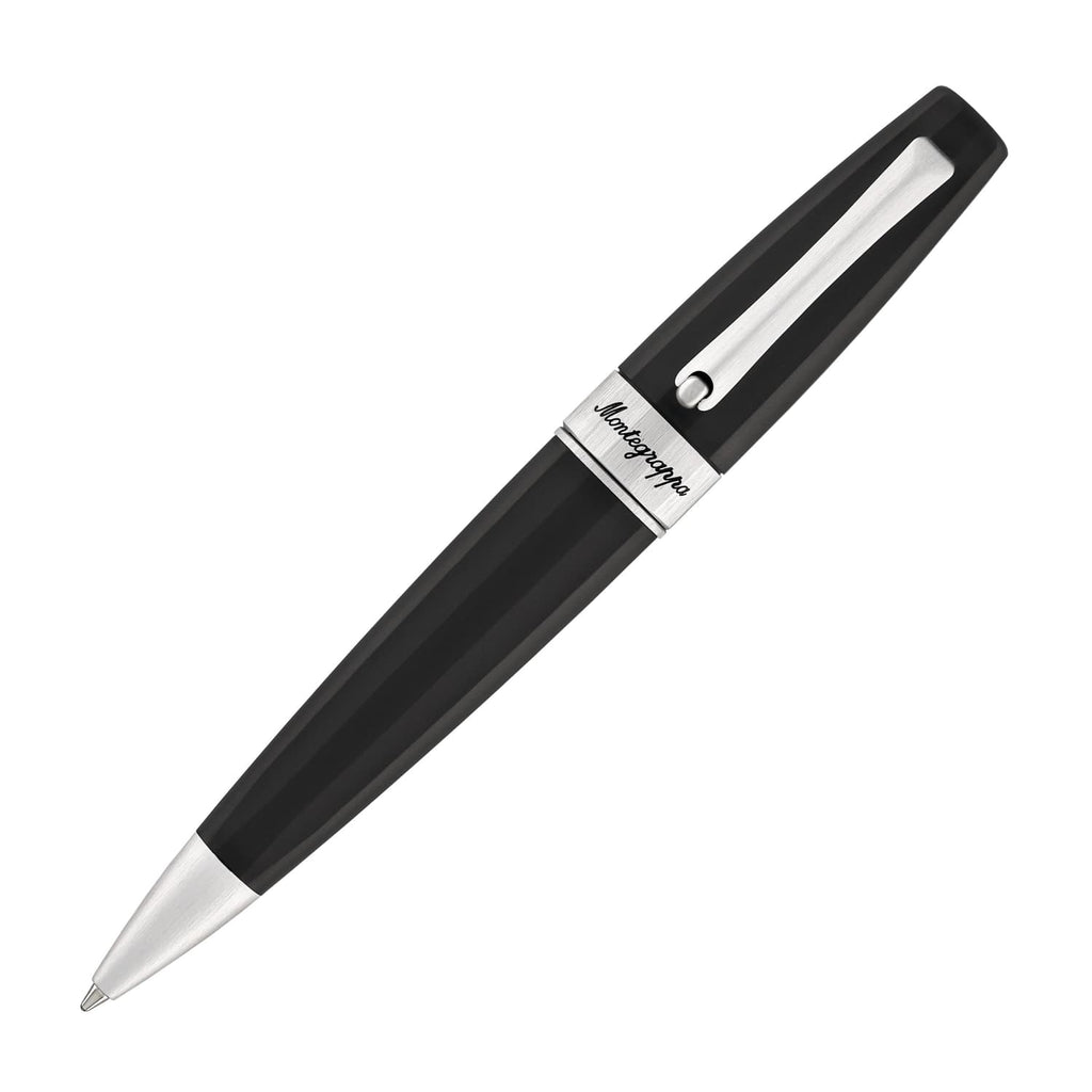 Montegrappa Magnifica Ballpoint Pen in Black Ballpoint Pens