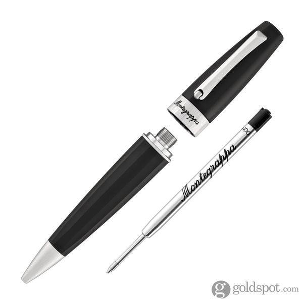 Montegrappa Magnifica Ballpoint Pen in Black Ballpoint Pens