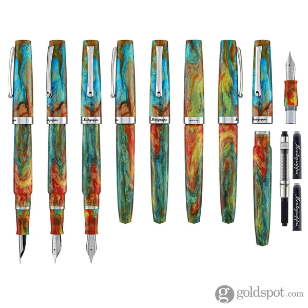 Montegrappa Tarvisium Fountain Pen in Paradise Falls Fountain Pen