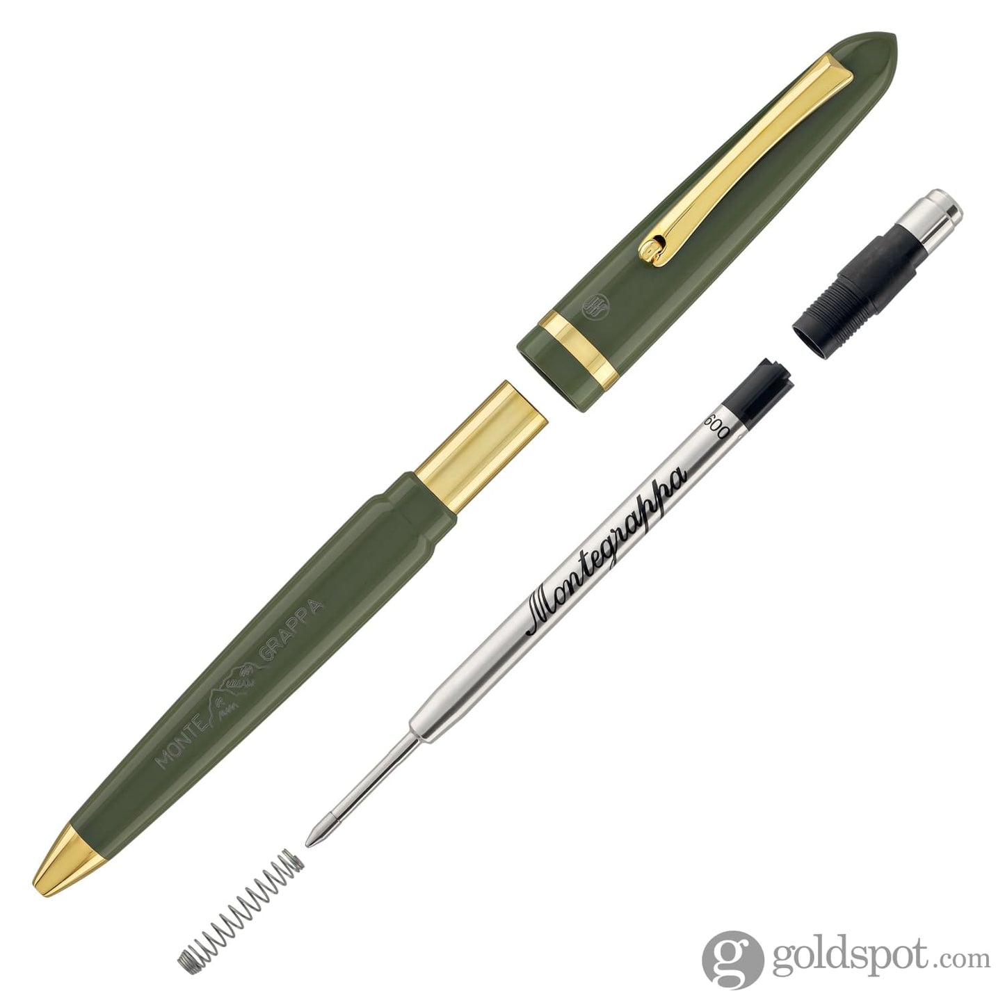 Montegrappa Venetia Ballpoint Pen in Green Ballpoint Pen