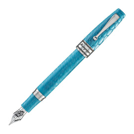 Montegrappa Year of the Dragon Juma Fountain Pen in Laguna Blue