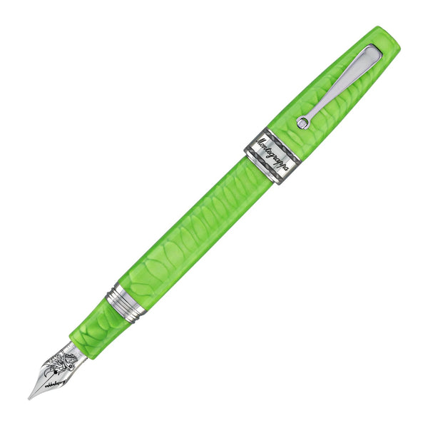 Montegrappa Year of the Dragon Juma Fountain Pen in Mamba Green Fountain Pen