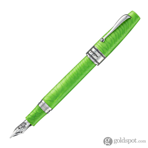 Montegrappa Year of the Dragon Juma Fountain Pen in Mamba Green Fountain Pen