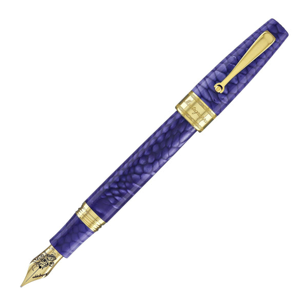 Montegrappa Year of the Dragon Juma Fountain Pen in Royal Purple Fountain Pen