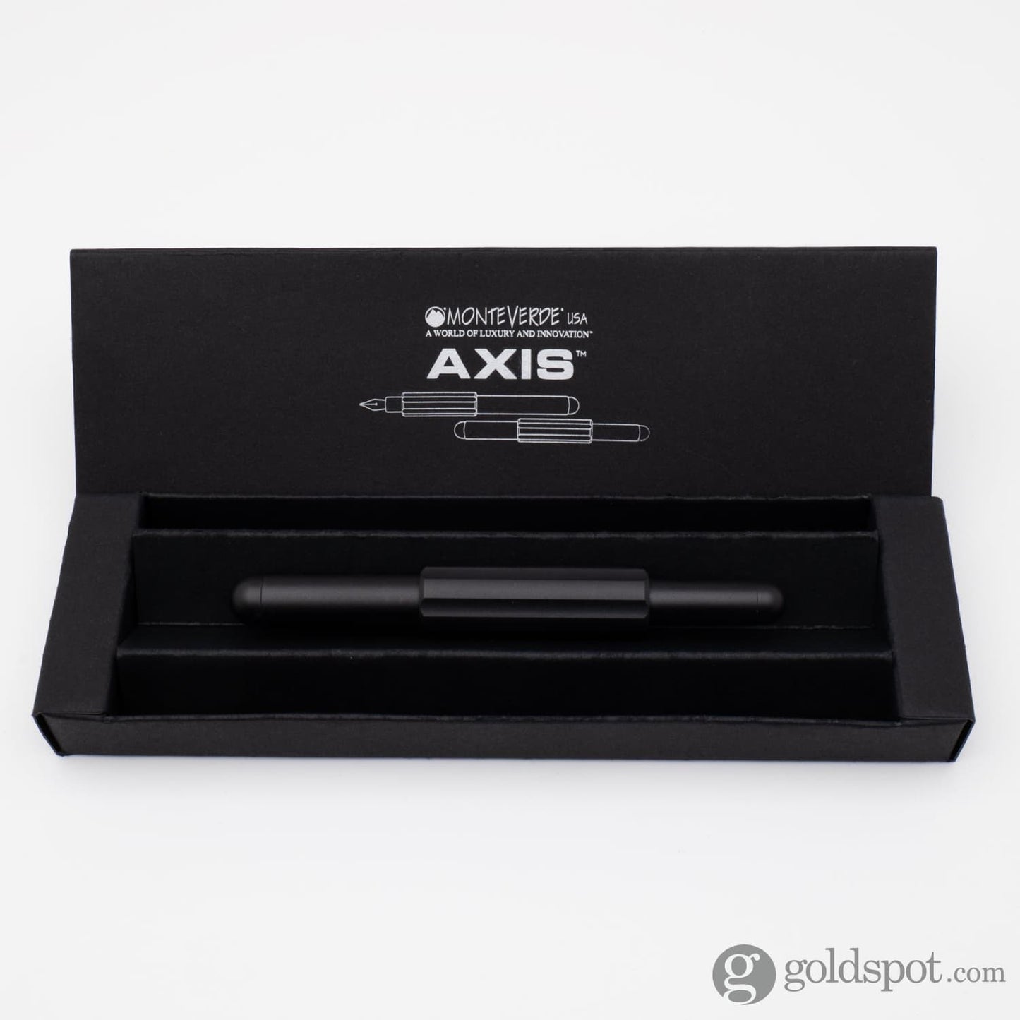 Monteverde Axis Fountain Pen in Black Fountain Pen