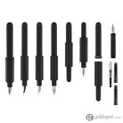 Monteverde Axis Fountain Pen in Black Fountain Pen
