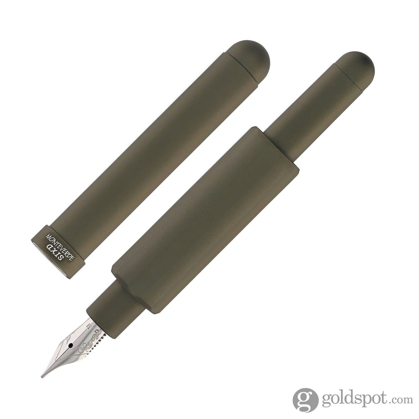 Monteverde Axis Fountain Pen in Olive Fountain Pen