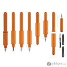 Monteverde Axis Fountain Pen in Orange Fountain Pen