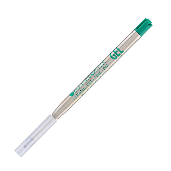 Monteverde Capless Parker Style Gel Pen Refill in Green - Fine Point Gel Ink Refills