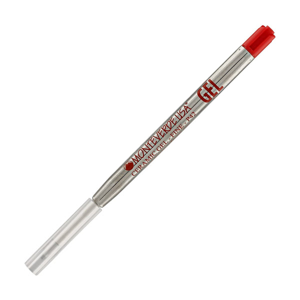 Monteverde Capless Parker Style Gel Pen Refill in Red - Fine Point Gel Ink Refills