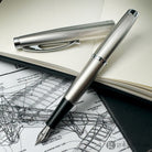 Monteverde Dakota Fountain Pen in Stainless Steel Fountain Pen