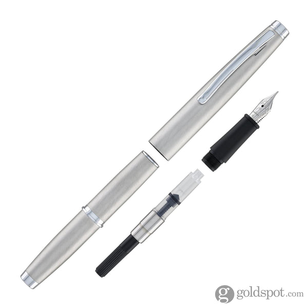 Monteverde Dakota Fountain Pen in Stainless Steel Fountain Pen