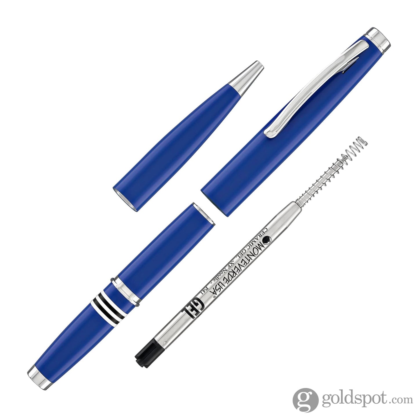 Monteverde Dakota Gel Pen in Airforce Matte Blue Gel Pen