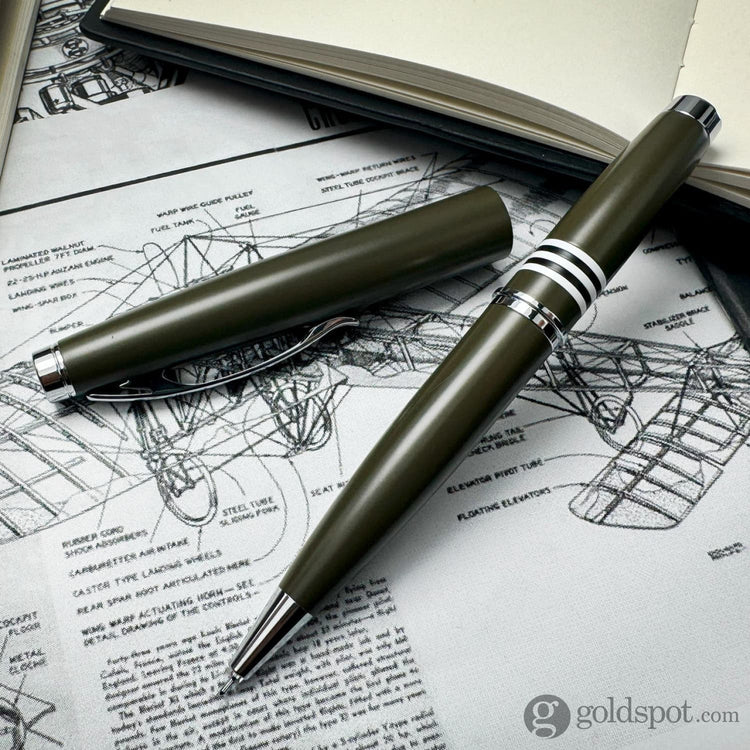 Monteverde Dakota Gel Pen in Military Green Gel Pen