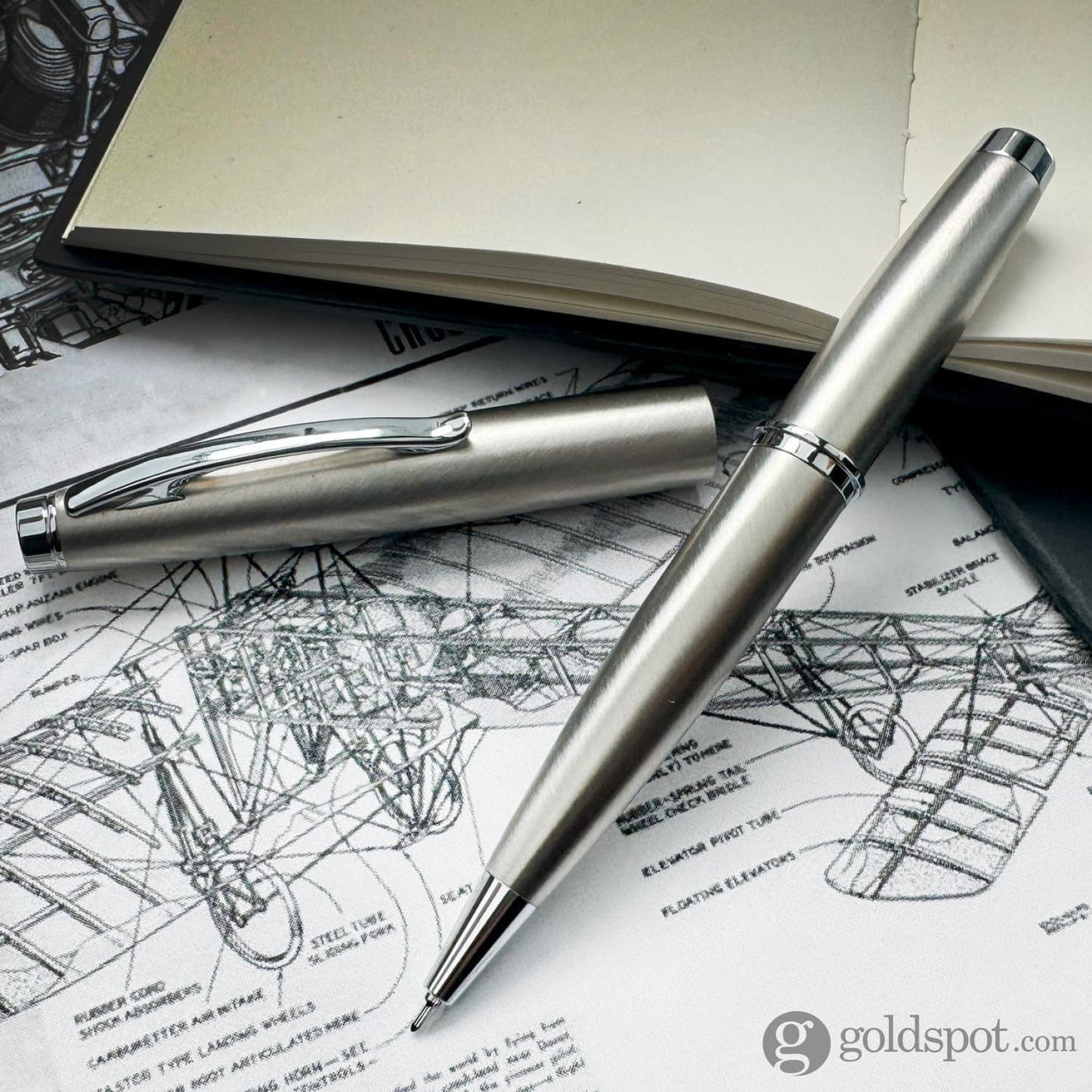 Monteverde Dakota Gel Pen in Stainless Steel Gel Pen