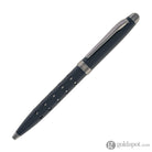 Monteverde Illusia Gel Pen in Diamond Shapes Black Matte with Gunmetal Trim Gel Pen