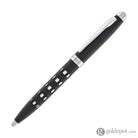 Monteverde Illusia Gel Pen in Square Shapes Black Matte with Chrome Trim Gel Pen