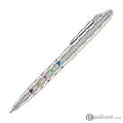 Monteverde Illusia Gel Pen in Triangle Shapes Chrome with Chrome Trim Gel Pen