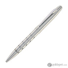 Monteverde Illusia Gel Pen in Triangle Shapes Chrome with Chrome Trim Gel Pen