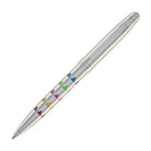 Monteverde Illusia Gel Pen in Triangle Shapes Chrome with Chrome Trim Gel Pen