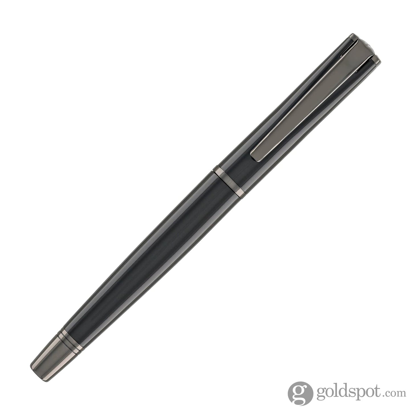 Monteverde Impressa Fountain Pen in Black with Gunmetal Trim Fountain Pen