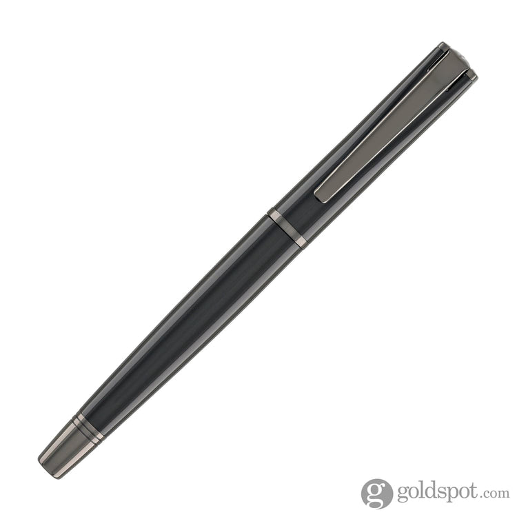 Monteverde Impressa Rollerball Pen in Black with Gunmetal Trim Rollerball Pen