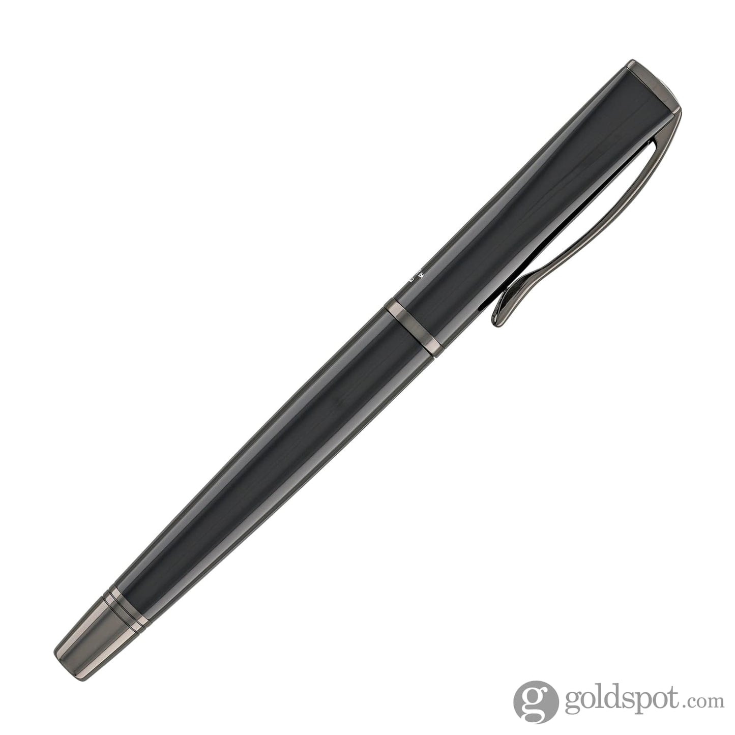 Monteverde Impressa Rollerball Pen in Black with Gunmetal Trim Rollerball Pen