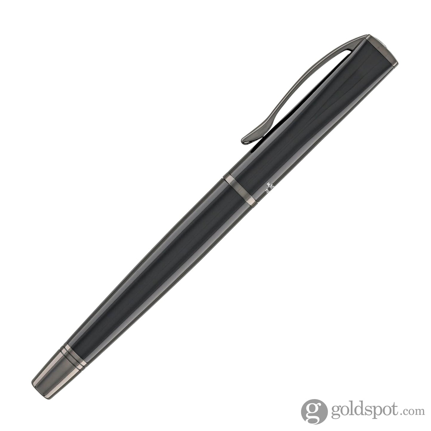 Monteverde Impressa Rollerball Pen in Black with Gunmetal Trim Rollerball Pen