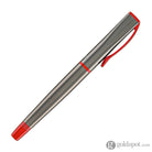 Monteverde Impressa Rollerball Pen in Gunmetal with Red Trim Rollerball Pen