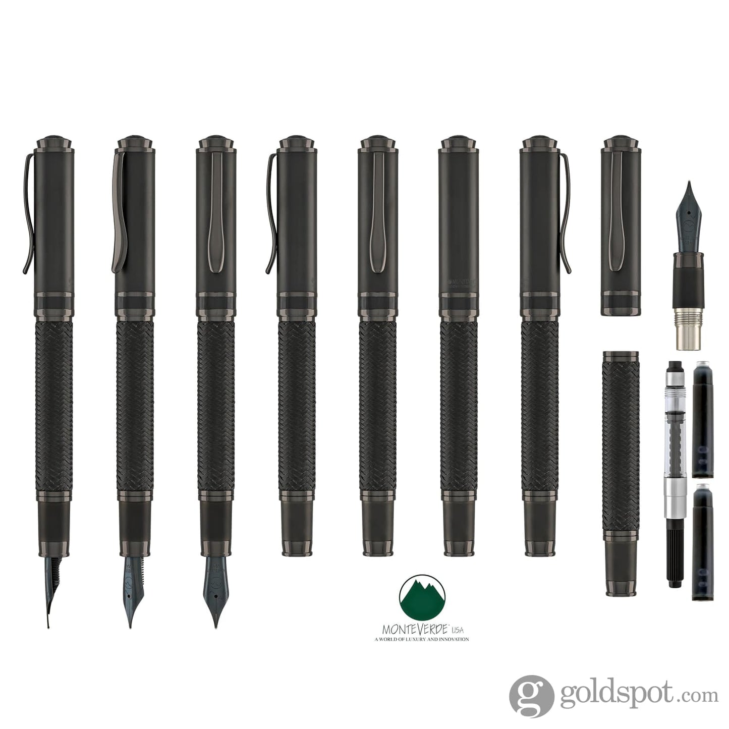Monteverde Innova Formula M Fountain Pen in Black Fountain Pen