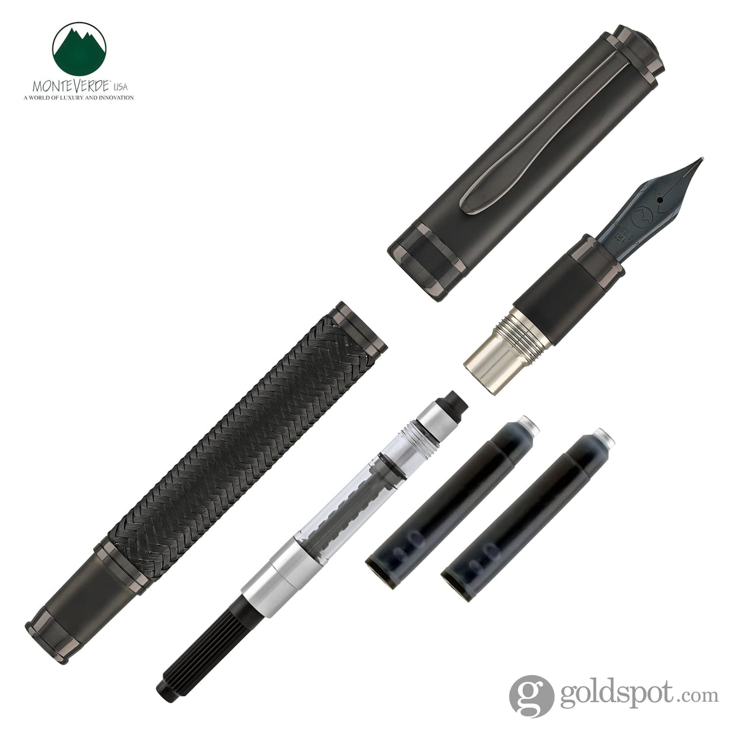 Monteverde Innova Formula M Fountain Pen in Black Fountain Pen