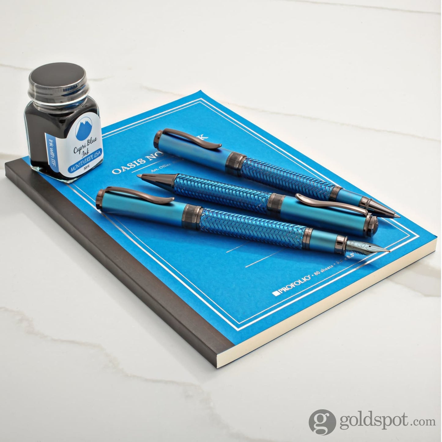 Monteverde Innova Formula M Fountain Pen in Blue Fountain Pen