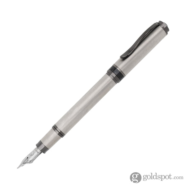 Monteverde Innova Fountain Pen in Solid Titanium Fountain Pen