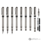 Monteverde Innova Fountain Pen in Solid Titanium Fountain Pen