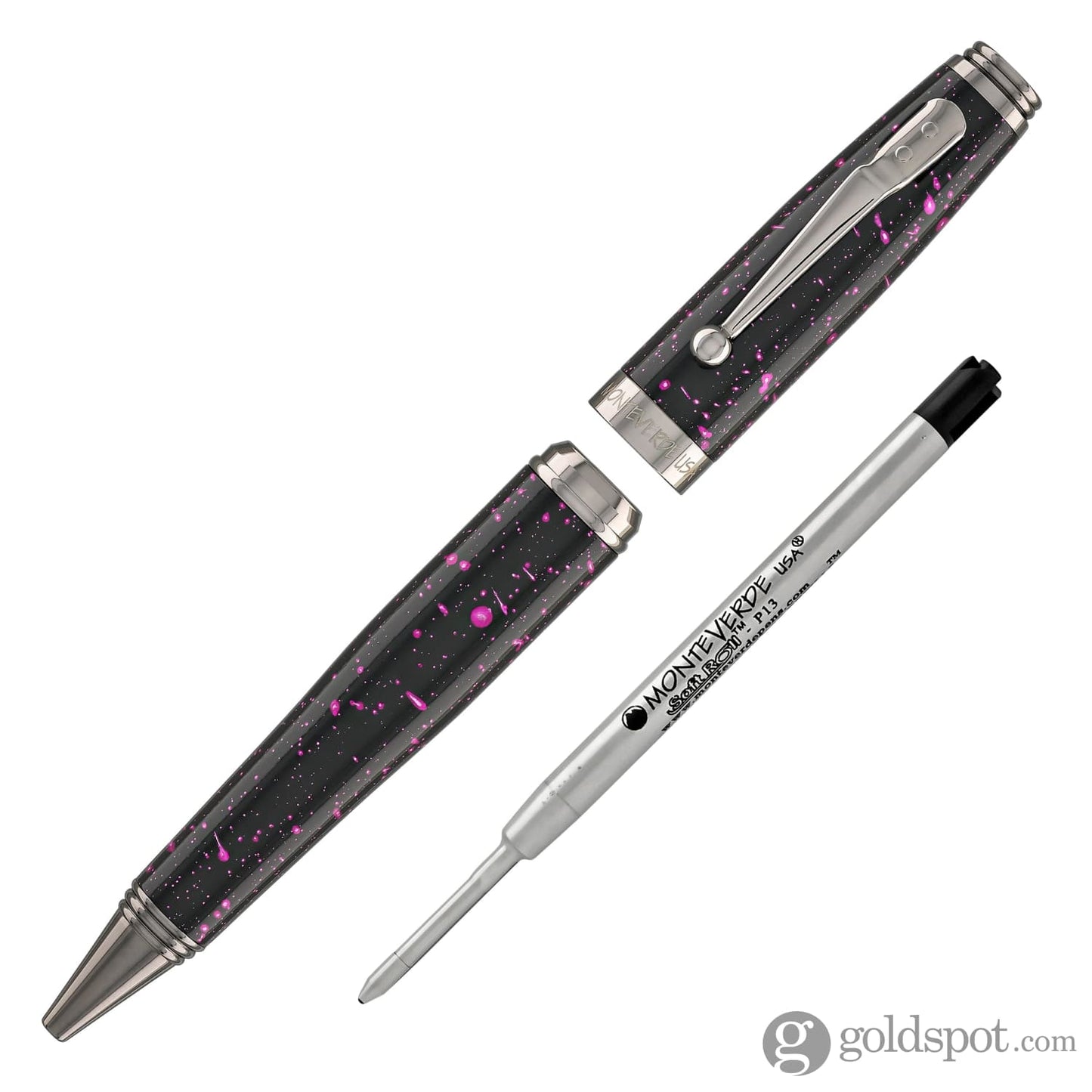 Monteverde Invincia Vega Ballpoint Pen in Starlight Purple Pens