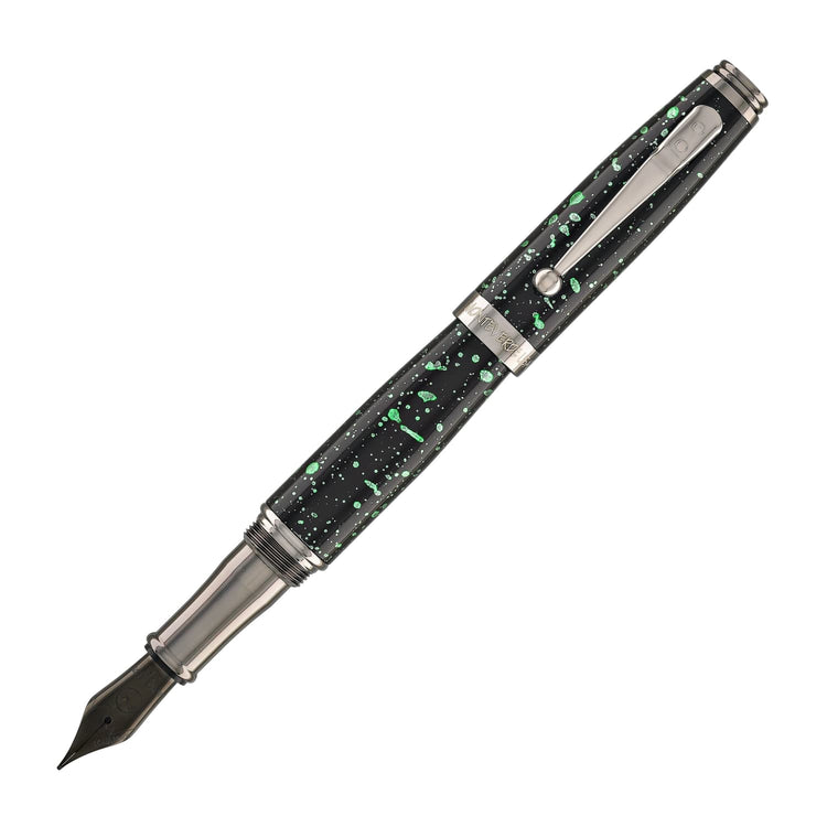 Monteverde Invincia Vega Fountain Pen in Starlight Green