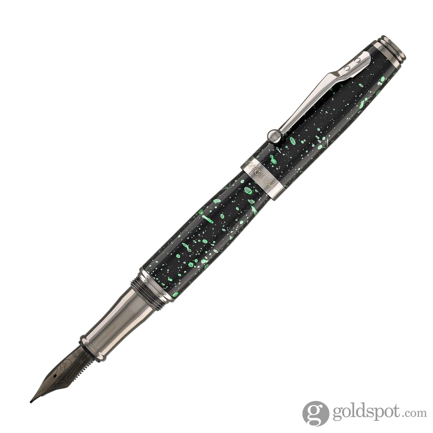 Monteverde Invincia Vega Fountain Pen in Starlight Green