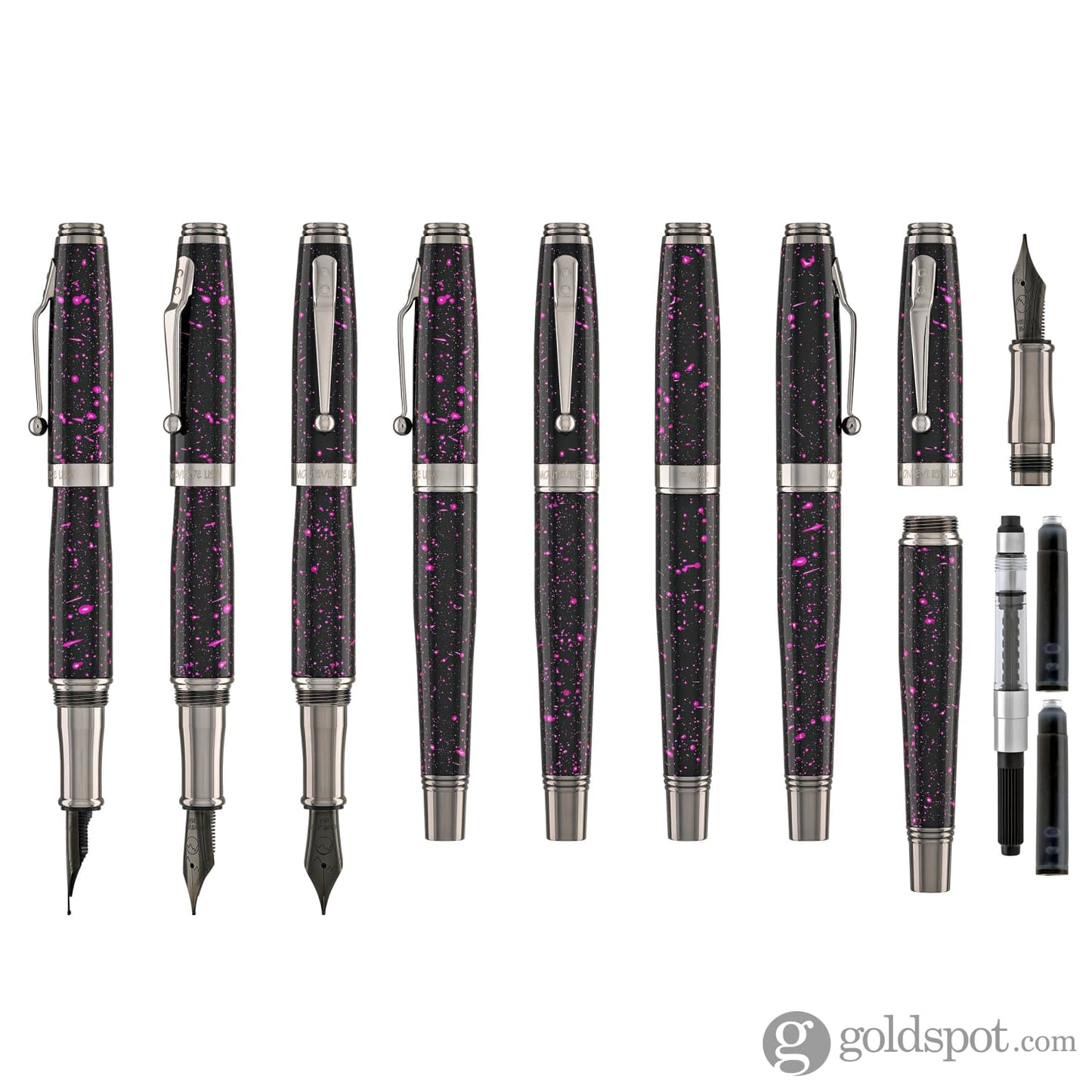 Monteverde Invincia Vega Fountain Pen in Starlight Purple
