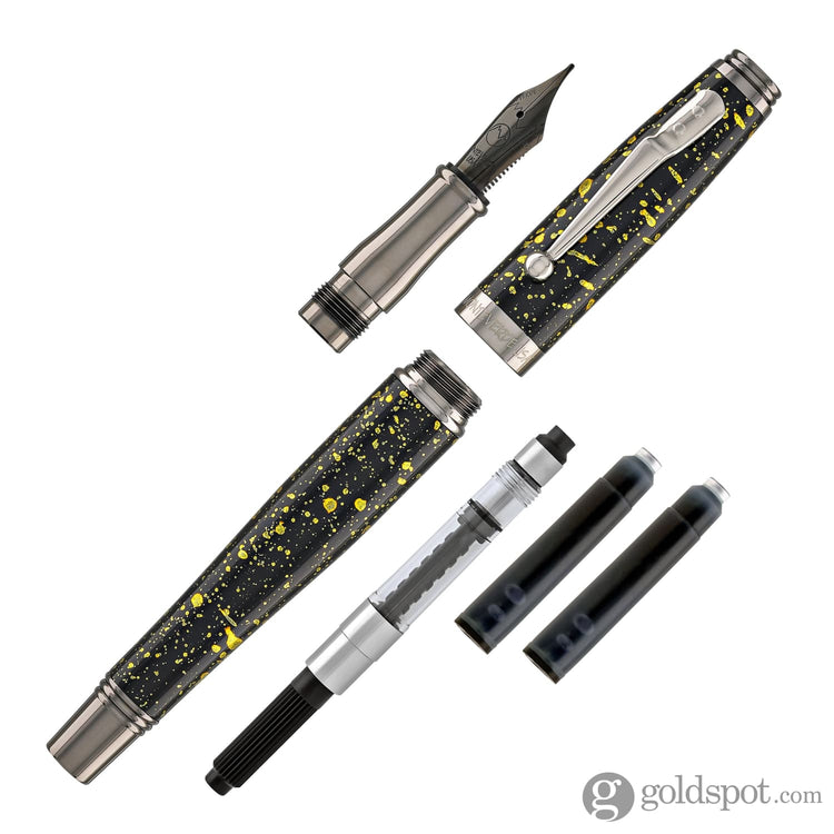 Monteverde Invincia Vega Fountain Pen in Starlight Yellow