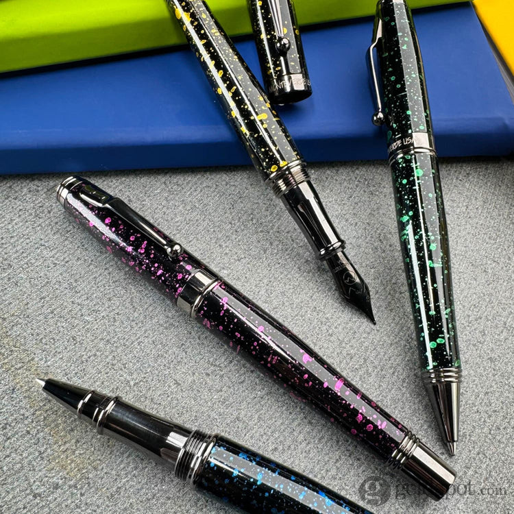 Monteverde Invincia Vega Rollerball Pen in Starlight Blue