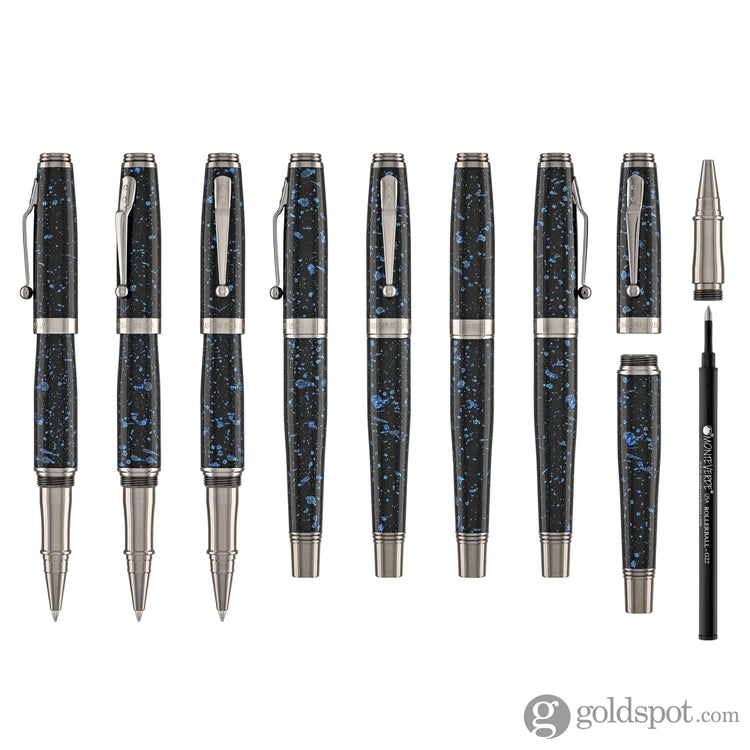 Monteverde Invincia Vega Rollerball Pen in Starlight Blue