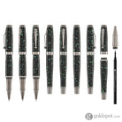 Monteverde Invincia Vega Rollerball Pen in Starlight Green