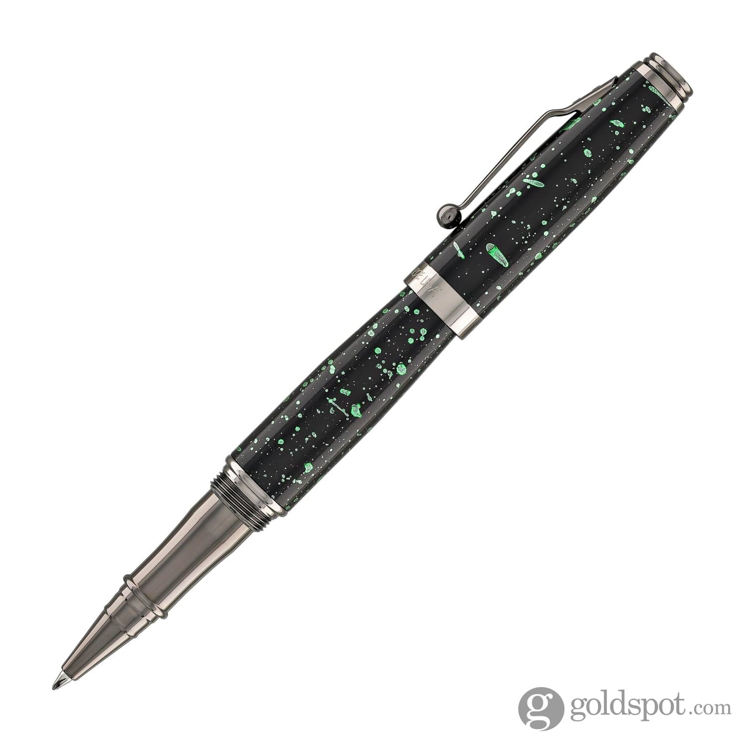 Monteverde Invincia Vega Rollerball Pen in Starlight Green