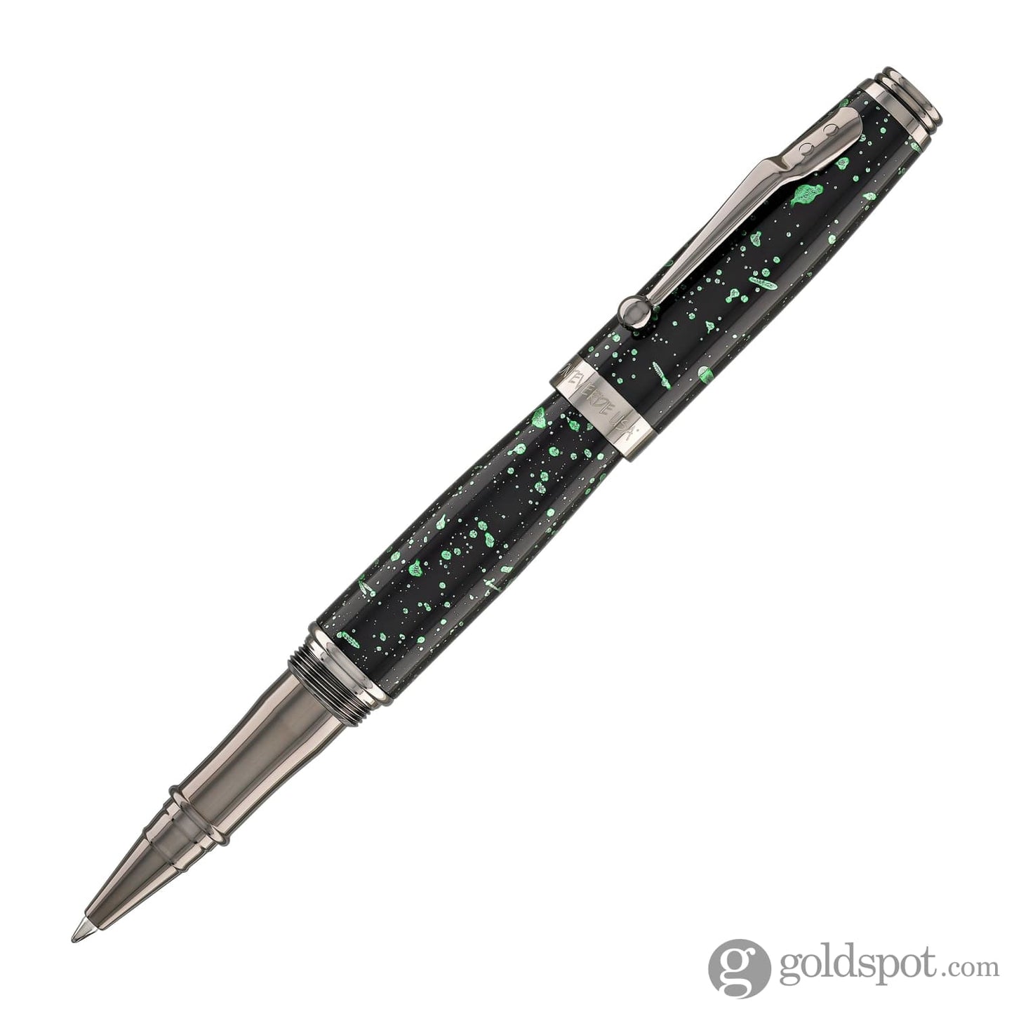 Monteverde Invincia Vega Rollerball Pen in Starlight Green