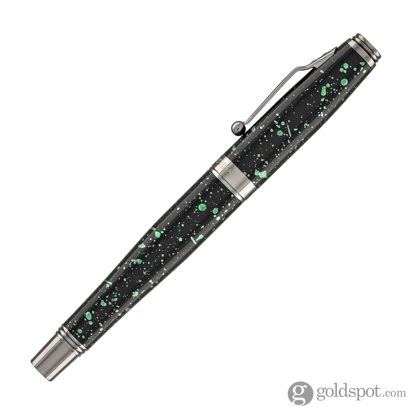 Monteverde Invincia Vega Rollerball Pen in Starlight Green