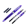 Monteverde Monza Fountain Pen in Purple - Fine Medium and Omniflex Nibs Pack of 3